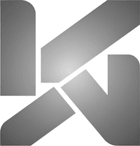 Минималистичный серый логотип компании Криптоноид Коин, партнера платформы WebTask Global для заработка Dogecoin