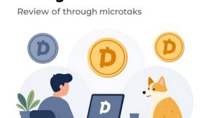 Современная иллюстрация методов сбора Dogecoin через микрозадания от сервиса Криптоноид Коин в 2026 году